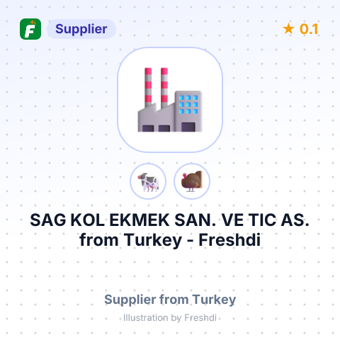 SAG KOL EKMEK SAN. VE TIC AS. – summary card, no photo uploaded yet