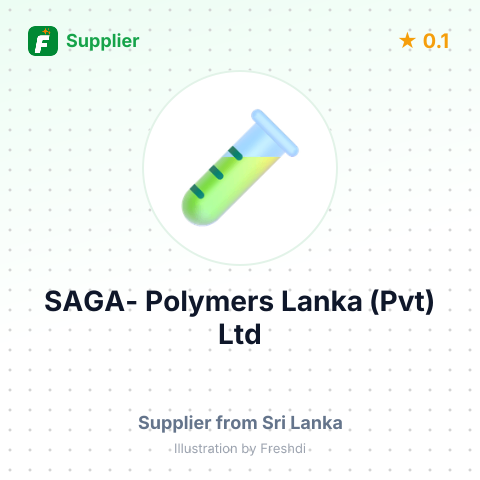SAGA- Polymers Lanka (Pvt) Ltd – summary card, no photo uploaded yet