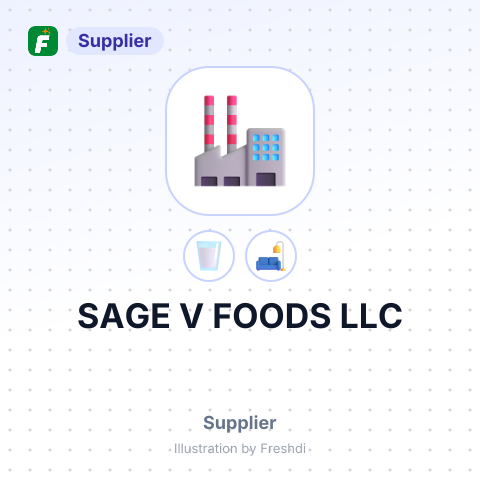 SAGE V FOODS LLC – summary card, no photo uploaded yet