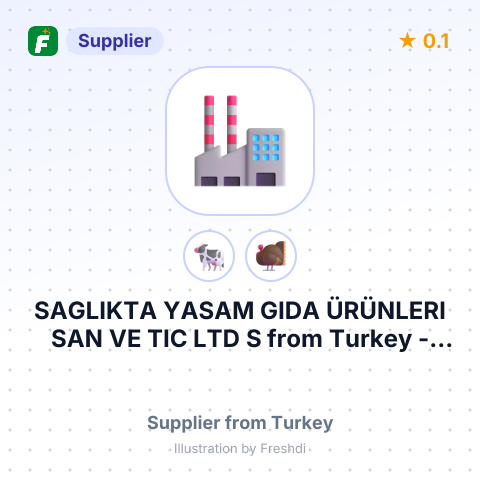SAGLIKTA YASAM GIDA ÜRÜNLERI SAN VE TIC LTD S – summary card, no photo uploaded yet