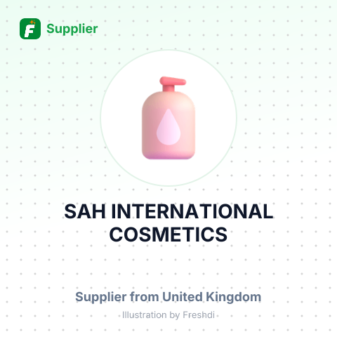 SAH INTERNATIONAL COSMETICS – summary card, no photo uploaded yet