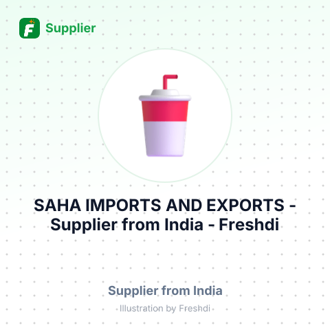 SAHA IMPORTS AND EXPORTS – summary card, no photo uploaded yet