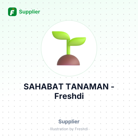 SAHABAT TANAMAN – summary card, no photo uploaded yet