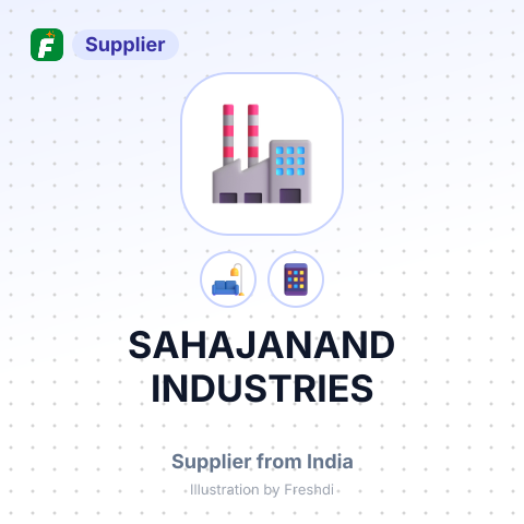 SAHAJANAND INDUSTRIES – summary card, no photo uploaded yet