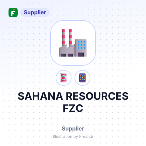 SAHANA RESOURCES FZC – summary card, no photo uploaded yet