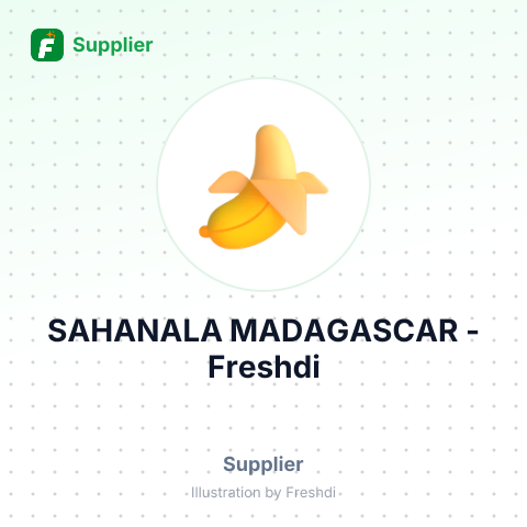 SAHANALA MADAGASCAR – summary card, no photo uploaded yet
