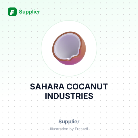 SAHARA COCANUT INDUSTRIES – summary card, no photo uploaded yet