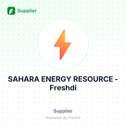 SAHARA ENERGY RESOURCE – summary card, no photo uploaded yet