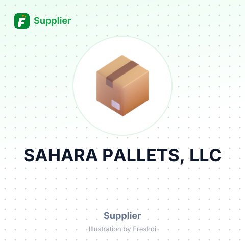 SAHARA PALLETS, LLC – summary card, no photo uploaded yet