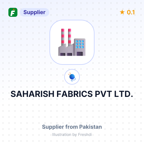 SAHARISH FABRICS PVT LTD. – summary card, no photo uploaded yet