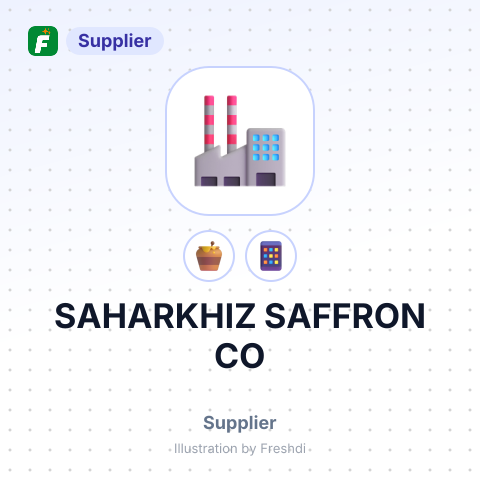 SAHARKHIZ SAFFRON CO – summary card, no photo uploaded yet