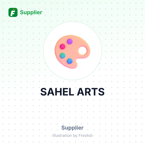 SAHEL ARTS – summary card, no photo uploaded yet
