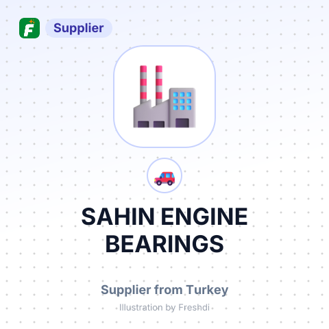 SAHIN ENGINE BEARINGS – summary card, no photo uploaded yet