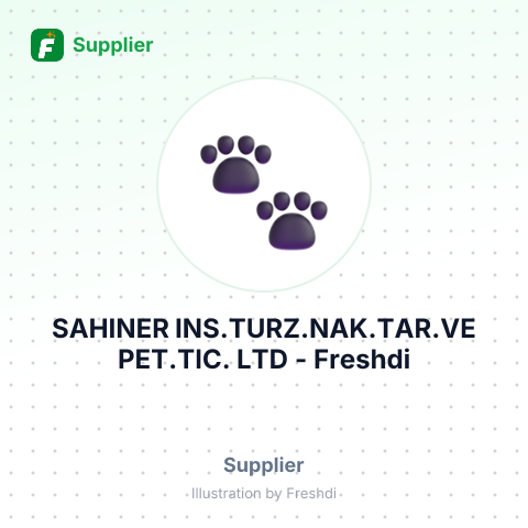 SAHINER INS.TURZ.NAK.TAR.VE PET.TIC. LTD – summary card, no photo uploaded yet