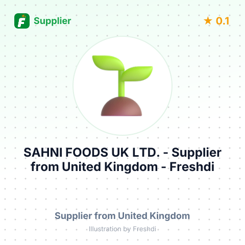 SAHNI FOODS UK LTD. – summary card, no photo uploaded yet