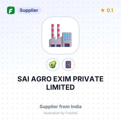 SAI AGRO EXIM PRIVATE LIMITED – summary card, no photo uploaded yet