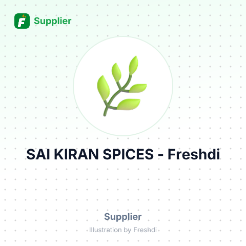 SAI KIRAN SPICES – summary card, no photo uploaded yet