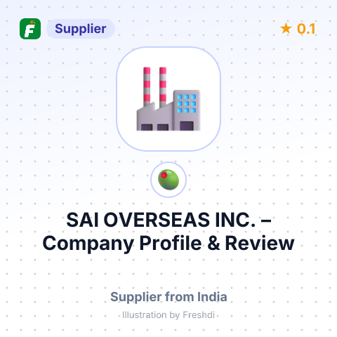 SAI OVERSEAS, INC. – summary card, no photo uploaded yet