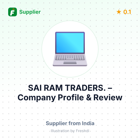SAI RAM TRADERS. – summary card, no photo uploaded yet