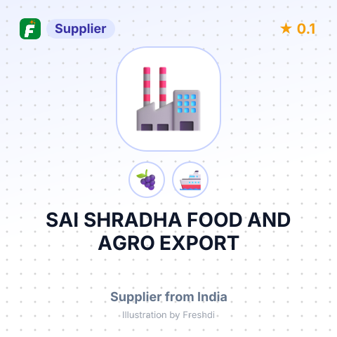 SAI SHRADHA FOOD AND AGRO EXPORT – summary card, no photo uploaded yet