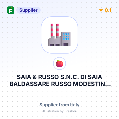 SAIA & RUSSO S.N.C. DI SAIA BALDASSARE RUSSO MODESTINO E SALVATORE – summary card, no photo uploaded yet