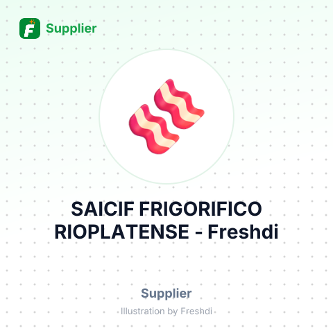 SAICIF FRIGORIFICO RIOPLATENSE – summary card, no photo uploaded yet