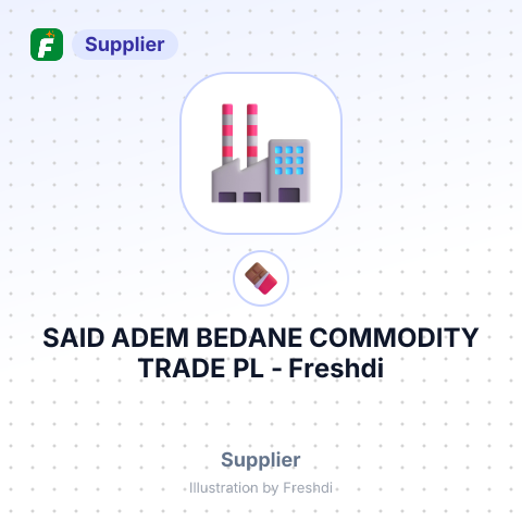 SAID ADEM BEDANE COMMODITY TRADE PL – summary card, no photo uploaded yet
