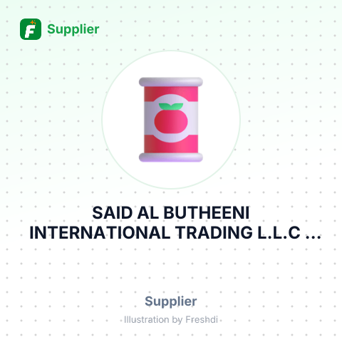 SAID AL BUTHEENI INTERNATIONAL TRADING L.L.C – summary card, no photo uploaded yet