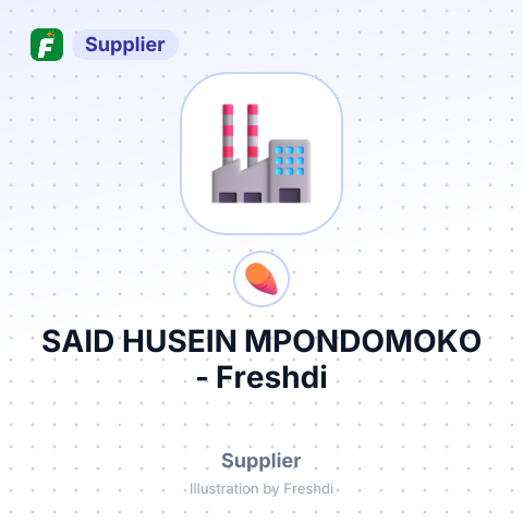 SAID HUSEIN MPONDOMOKO – summary card, no photo uploaded yet