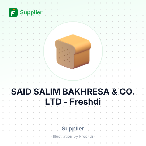 SAID SALIM BAKHRESA & CO. LTD – summary card, no photo uploaded yet