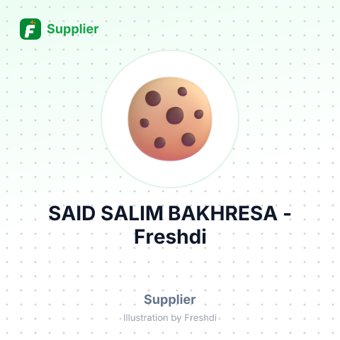 SAID SALIM BAKHRESA – summary card, no photo uploaded yet