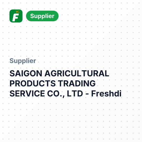SAIGON AGRICULTURAL PRODUCTS TRADING SERVICE CO., LTD – summary card, no photo uploaded yet