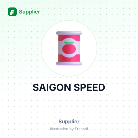 SAIGON SPEED – summary card, no photo uploaded yet