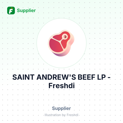 SAINT ANDREW'S BEEF LP – summary card, no photo uploaded yet
