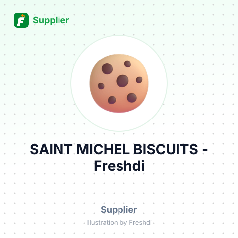 SAINT MICHEL BISCUITS – summary card, no photo uploaded yet