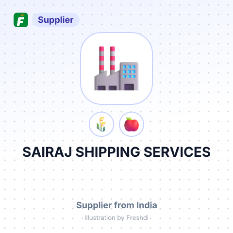 SAIRAJ SHIPPING SERVICES – summary card, no photo uploaded yet