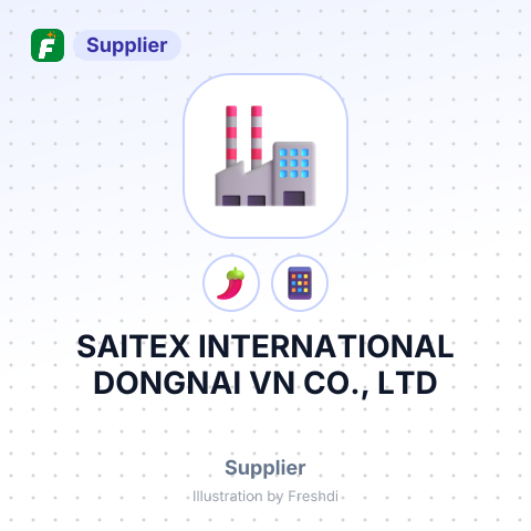 SAITEX INTERNATIONAL DONGNAI VN CO., LTD – summary card, no photo uploaded yet