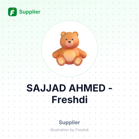 SAJJAD AHMED – summary card, no photo uploaded yet