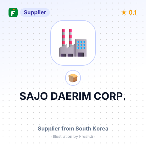 SAJO DAERIM CORP. – summary card, no photo uploaded yet