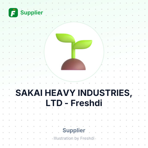 SAKAI HEAVY INDUSTRIES, LTD – summary card, no photo uploaded yet