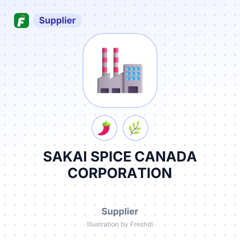 SAKAI SPICE CANADA CORPORATION – summary card, no photo uploaded yet