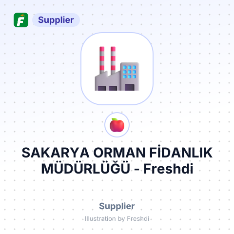 SAKARYA ORMAN FİDANLIK MÜDÜRLÜĞÜ – summary card, no photo uploaded yet