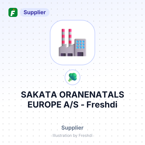 SAKATA ORANENATALS EUROPE A/S – summary card, no photo uploaded yet