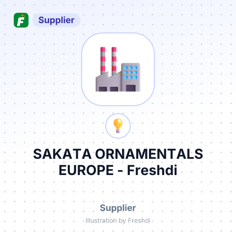 SAKATA ORNAMENTALS EUROPE – summary card, no photo uploaded yet