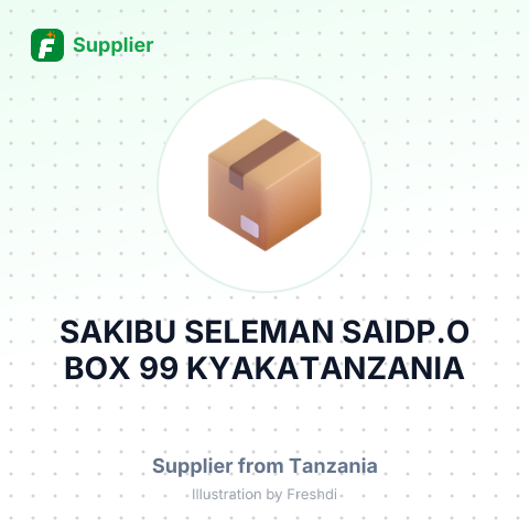 SAKIBU SELEMAN SAIDP.O BOX 99 KYAKATANZANIA – summary card, no photo uploaded yet