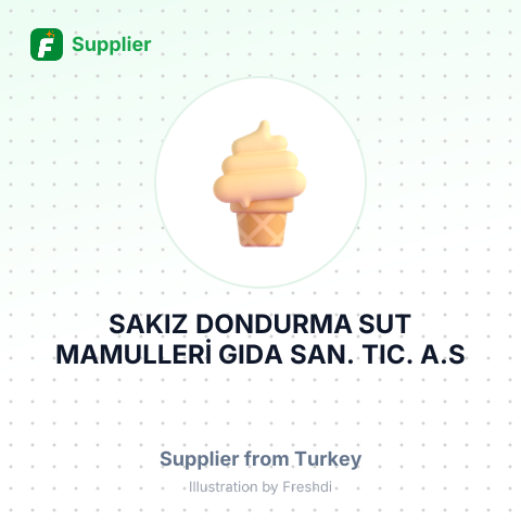 SAKIZ DONDURMA SUT MAMULLERİ GIDA SAN. TIC. A.S – summary card, no photo uploaded yet
