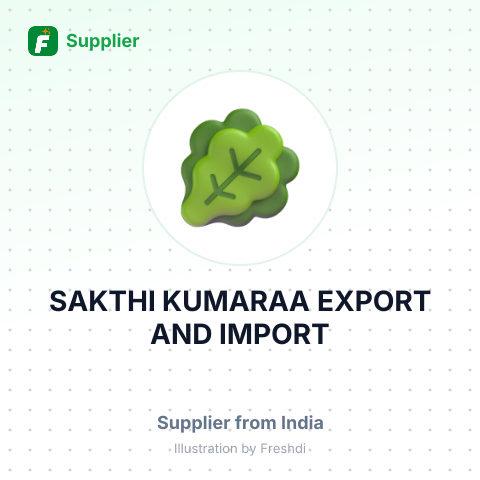 SAKTHI KUMARAA EXPORT AND IMPORT – summary card, no photo uploaded yet
