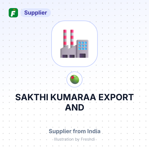 SAKTHI KUMARAA EXPORT AND – summary card, no photo uploaded yet