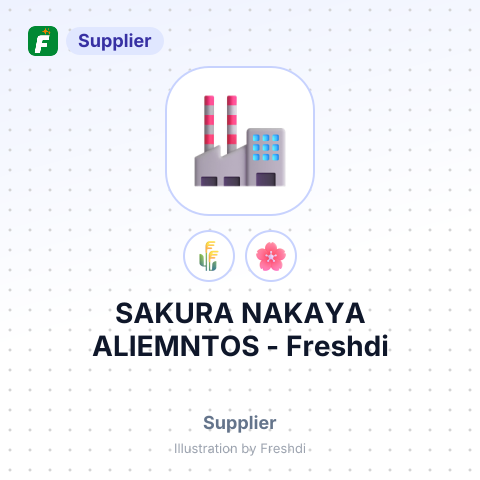SAKURA NAKAYA ALIEMNTOS – summary card, no photo uploaded yet