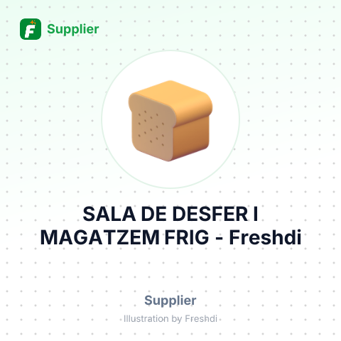 SALA DE DESFER I MAGATZEM FRIG – summary card, no photo uploaded yet